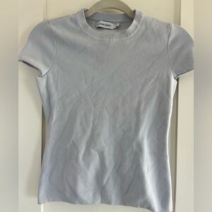 Calvin Klein Short Sleeve Knit Top Size Small